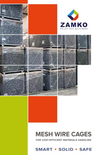 ZAMKO Mesh Wire Cages Brochure
