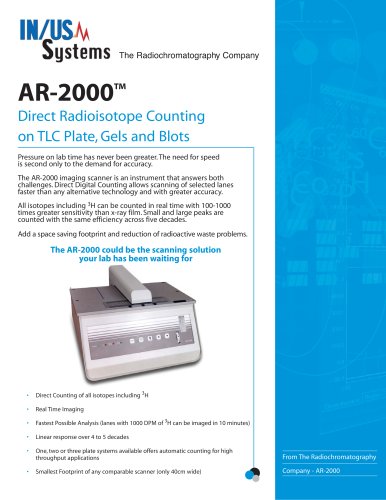 AR 2000 - Imaging Scanner