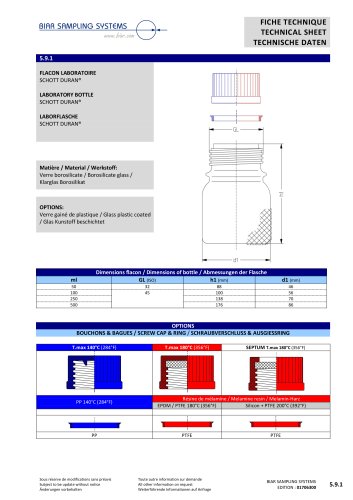 Laboratory bottles (50ml – 1000ml)