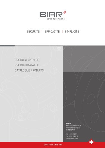 PRODUCT CATALOG