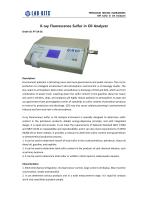 LAB-KITS+X-ray Fluorescence Sulfur in Oil Analyzer +PT-SA-01