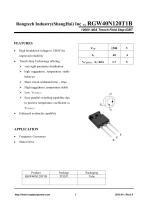 RGW40N120T1B 1200V /40A Trench Field Stop IGBT