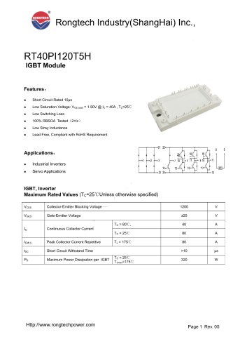 RT40PI120T5H PIM module