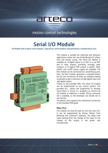 Serial I/O module