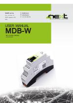 MDB-W manual