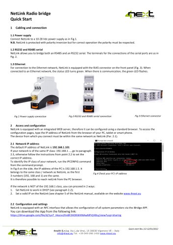 NetLink quick start