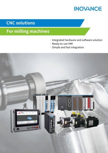 CNC solutions For milling machines