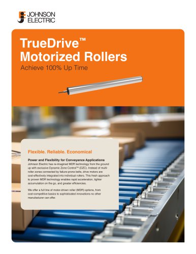 TrueDrive™ Motorized Rollers