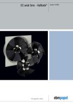 EC axial fans - HyBlade®