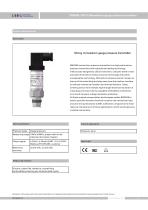 SMP858-TSD-S sanitary pressure transmitter for dairy,beverage,beer...