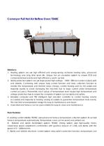 Conveyor hot air Reflow Oven 4 zones