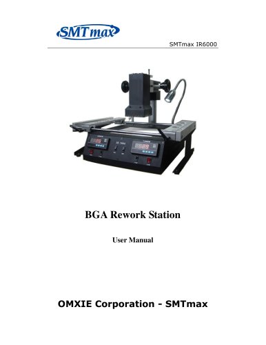 SMTmax IR-6000  Dark Infrared BGA Rework Station