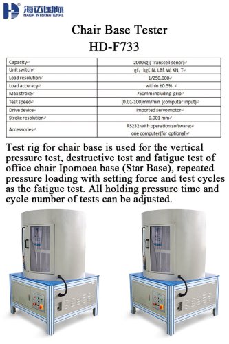 Chair Base Tester