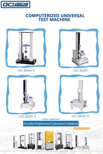 Computerized Universal Test Machine Haida Equipment