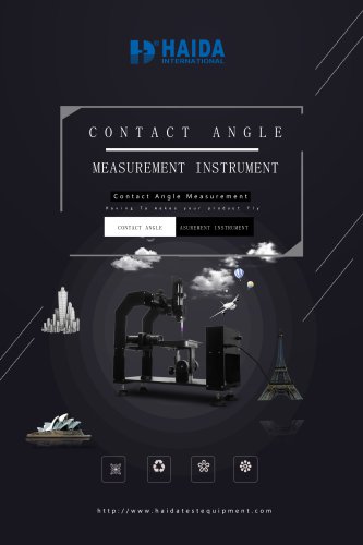 Contact Angle Measurement Instrument