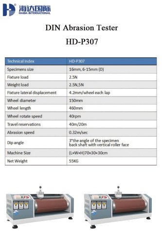 DIN Abrasion Tester