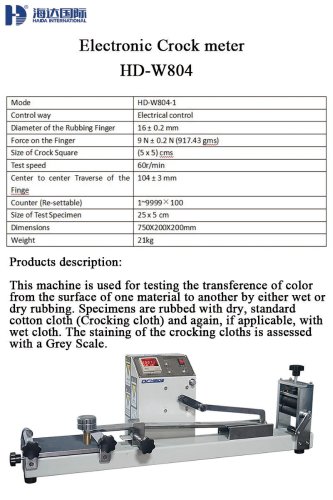 Electronic Crock meter