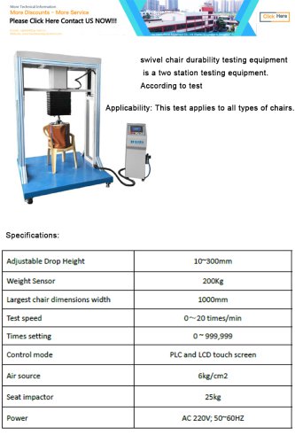 F731 Swivel Chair Durability Testing Equipment