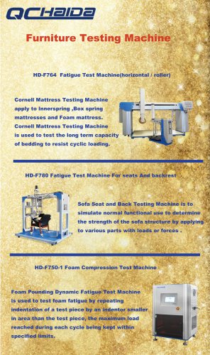 Furniture Testing Machine