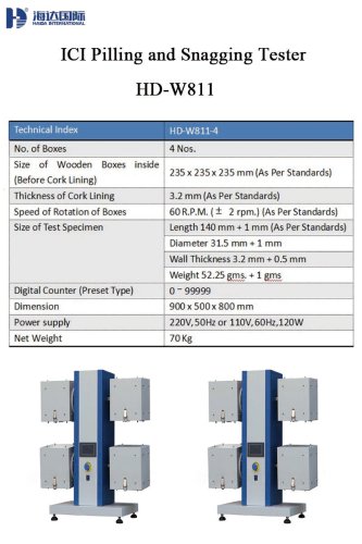 ICI Pilling and Snagging Tester