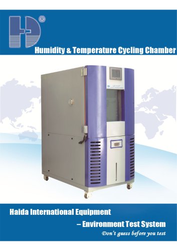 temperature and humidity test chamber