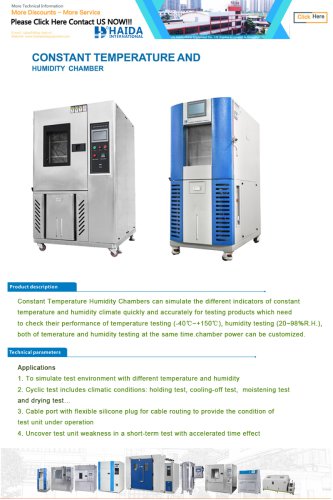 Temperature Humidity Chamber