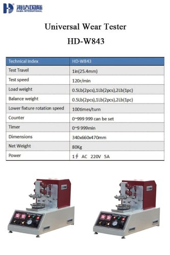 Universal Wear Tester