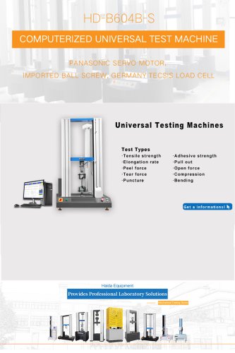 UTIVERSAL TESTING MACHINES