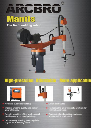 ARCBRO Mantis Arc Welding Robot