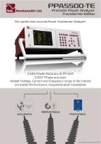 PPA5500-TE Precision Power Analyzer Transformer Edition