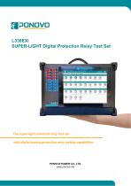 L336EXi SUPER-LIGHT Digital Protection Relay Test Set
