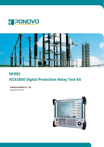 NF802 IEC61850  Digital Protection Relay Test Kit Brochure_EN_2023 V1