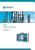 POM2-6143 POM2-3243 Protective Relay Test Set