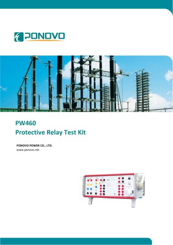 PW460 Protective Relay Test Kit Brochure_EN_2022 V2