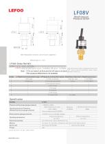 LF08V Compact Vacuum Pressure Switch