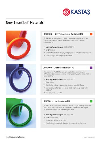 New SmartSeal Materials