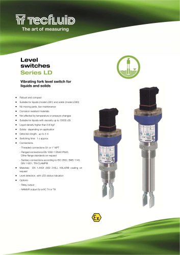 Series_LD_Vibrating_fork_level_Switch