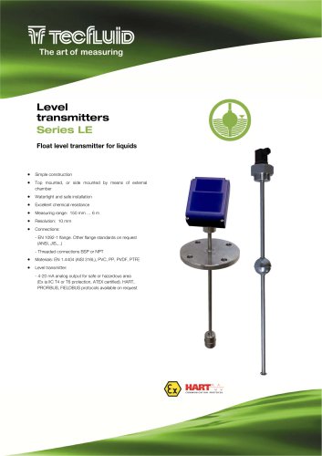 Series_LE_Float_Level_Transmitter