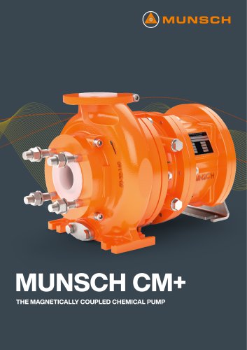 CM+ MAGNETICALLY COUPLED CHEMICAL PUMP