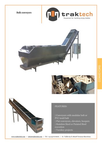 Traktech Bulk conveyors