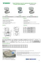 Tonhe T20 Series 2 way 3/4'' stainless steel electric valve for water control equipment