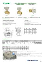 Tonhe T32 Series 2 way 1-1/4'' motorized ball valve for water heating