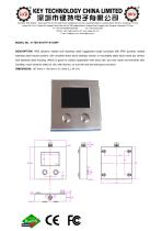 Desktop Touchpad K-TEK-B107TP-DT-DWP (Datasheet)