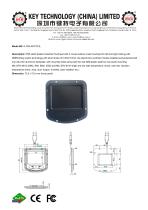 Industrial Touchpad K-TEK-M73TP-IL