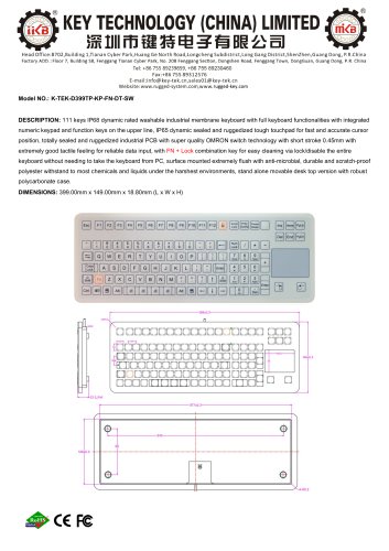 K-TEK-D399TP-KP-FN-DT-SW