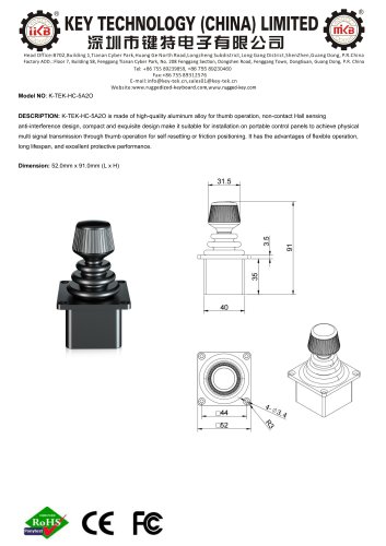 K-TEK-HC-5A2O datasheet