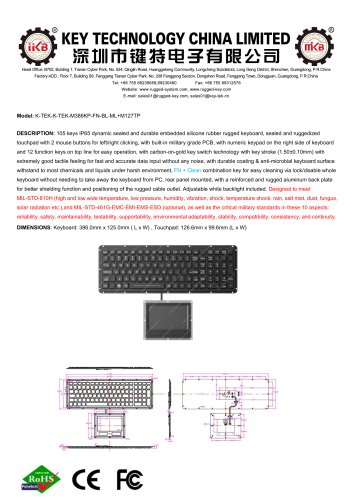 K-TEK-K-TEK-M386KP-FN-BL-ML+M127TP