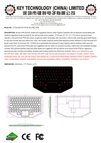 K-TEK-M275TP-FN-BL-ML-EMC-OEM