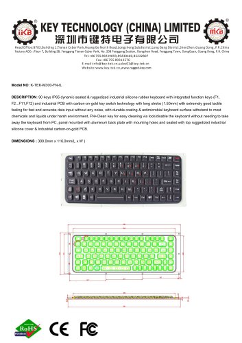 K-TEK-M300-FN-IL data sheet