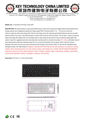 K-TEK-M327TP-FN-BL-IT-ML-DWP